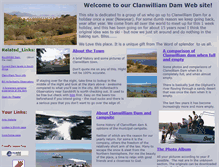 Tablet Screenshot of clanwilliam.org.za
